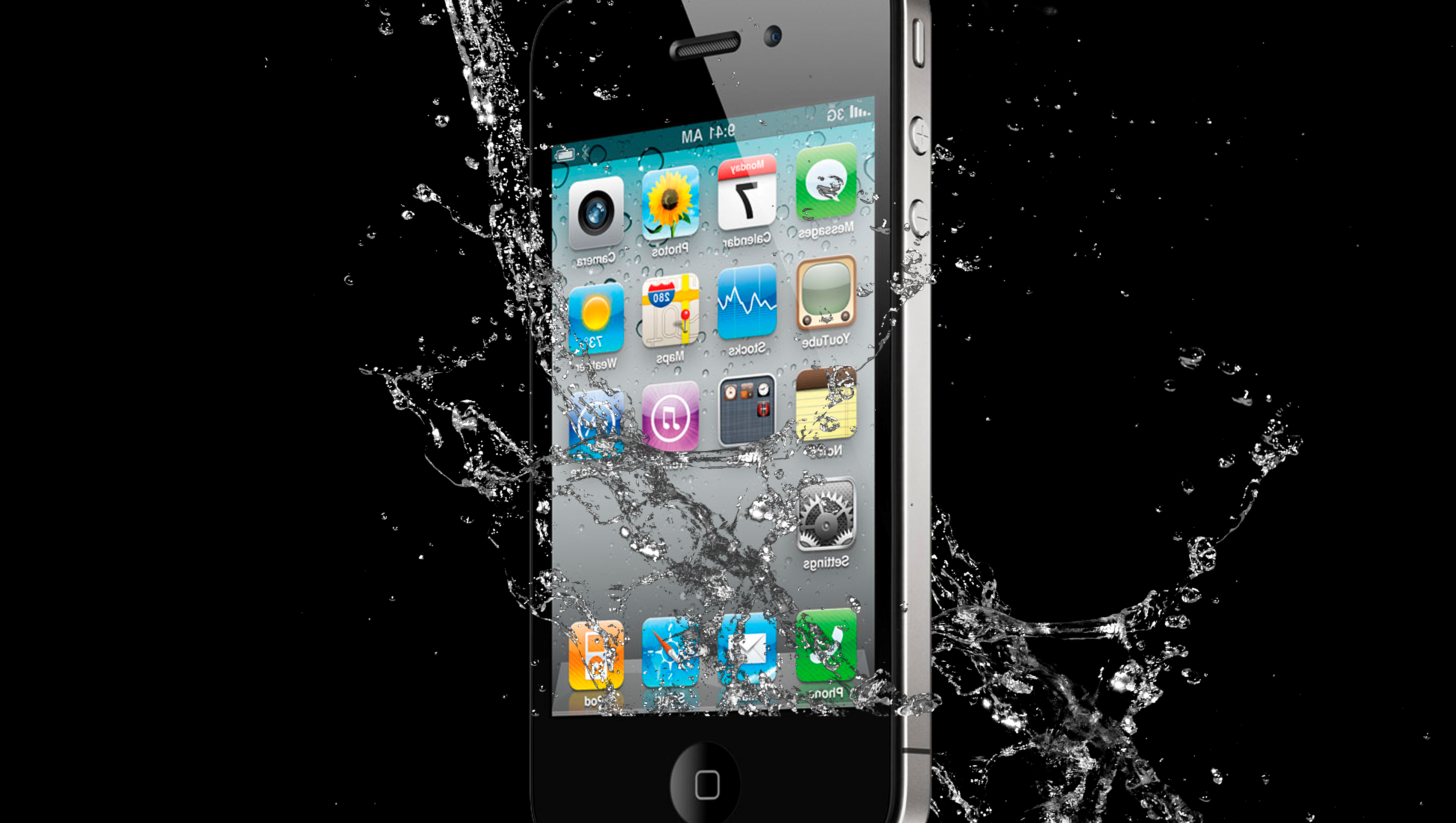 wet phone