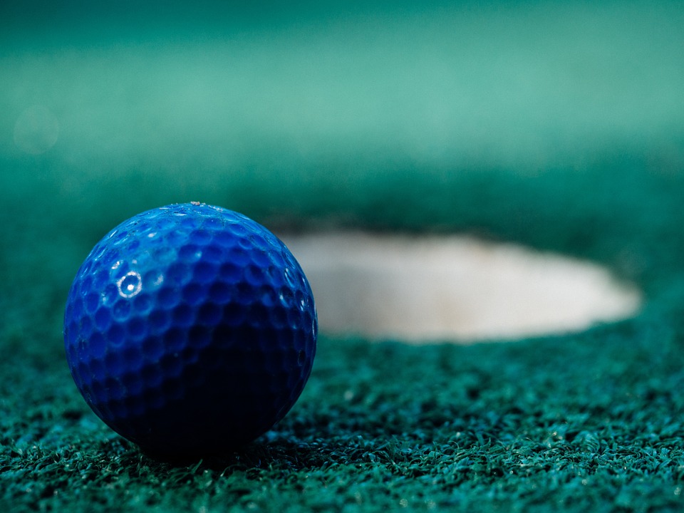 blue golf